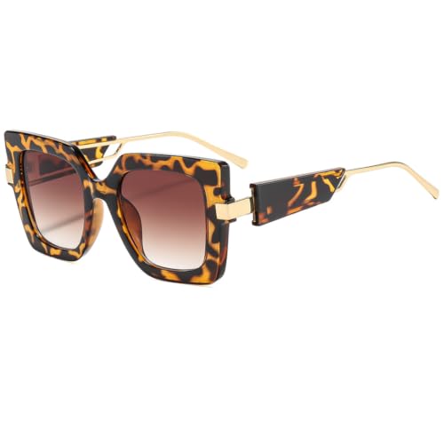 Lunettes de soleil UV400 à monture large pour une protection solaire maximale