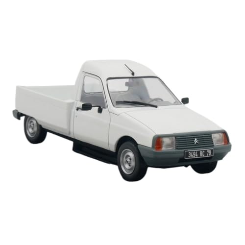 Citroën C15 Pick-UP Gruau 1/24 le cadeau idéal en métal blanc pour collectionneur
