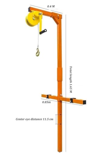 Herramienta para levantar aire acondicionado, gancho de acero miniatura 7