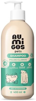 AU MIGOS PETS SHAMPOO PELOS CLAROS 400ml