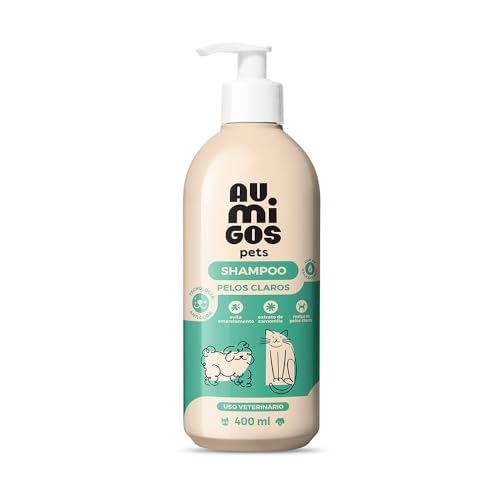 AU MIGOS PETS SHAMPOO PELOS CLAROS 400ml