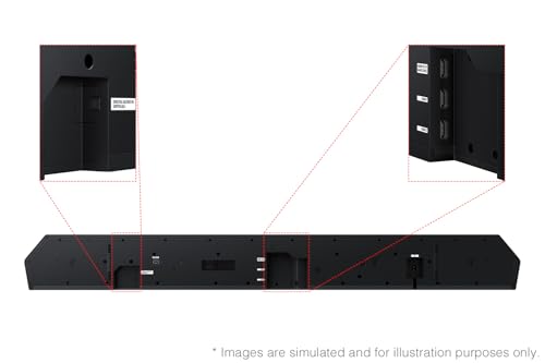 Image of Samsung HW-Q990F Q Series Soundbar 11.1.4 Ch Subwoofer with Rear Speaker with 3 Year Amber Protection Plan (2025)
