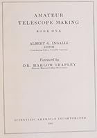 Amateur Telescope Making Book One B000YHK7WK Book Cover