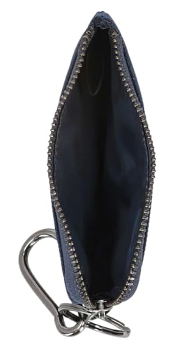 Harley-Davidson Women's Bar & Shield Studded Key Case Polyester Pouch – Navy2
