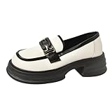 Botas de senderismo Zapatos calientes al aire libre Botas de esquí engrosamiento zapatos de mujer rosa, Blanco, 39 EU