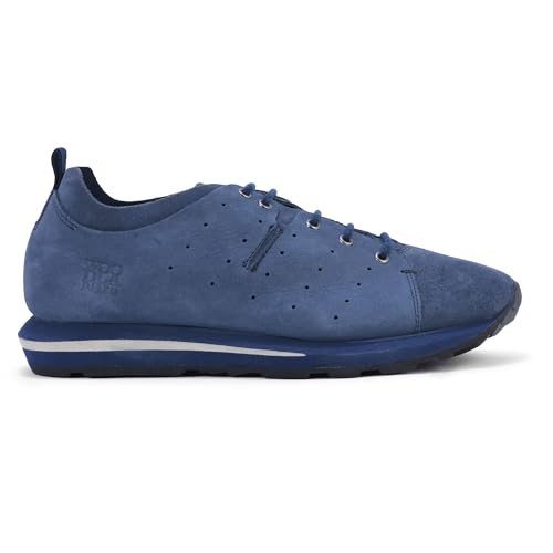 Image of Woodland Men Paris Jeansblue Casual Shoes