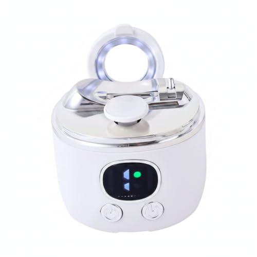 Coupe-ongles électrique pour adultes et seniors automatique 2 en 1 avec loupe de précision