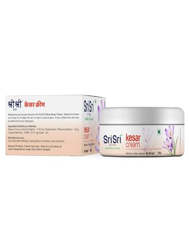 Image of Kesar Cream - Moisturiser, Protects & Adds Glow, Each 100g (Pack of 5)