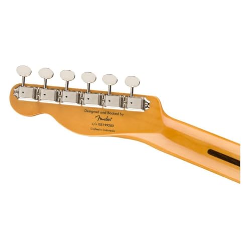 Image of Squier Classic Vibe 50s Telecaster Electric Guitar, with 2-Year Warranty, White Blonde, Maple Fingerboard