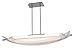 Thesis - Pendant - Chrome Finish - Frosted Glass Shade
