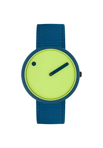 PICTO Unisex-Uhren Analog Quarz One Size, Blau 32020961