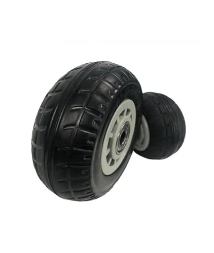 Roulette pivotante 5 pouces en caoutchouc solide robuste SJB920-420A