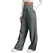 SOLARAMINDS Women’S Sweatpants Yoga Pants Casual Cycling Running Pants Workout High Waist Pants with Pockets-White-L