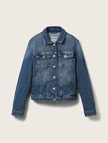TOM TAILOR Damen Jeansjacke aus Bio-Baumwolle – Ansicht 3