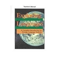 Exploring Languages Teacher's Manual/a Complete Introduction for Foreign Language Students 0844293628 Book Cover