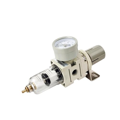 Filtre avec manomètre AW2000-02 pour système pneumatique 1/4 BSP et régulateur de compresseur