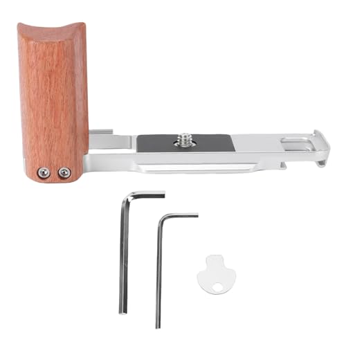 Soporte L X-E5 placa de liberación rápida compatible con trípodes y pantalla 6