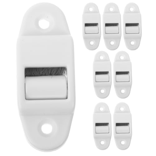 TOYANDONA 8pcs Roller Shutter Belt Guide: Strap Belt Guide Replacement Accessories For 14mm Webbing - Internal Brush For Webbing Cleaner