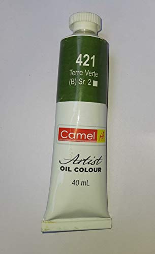 Image of Camlin Ltd Artist Oil Colour 40 ml Pack Of One (Terre Verte 421)