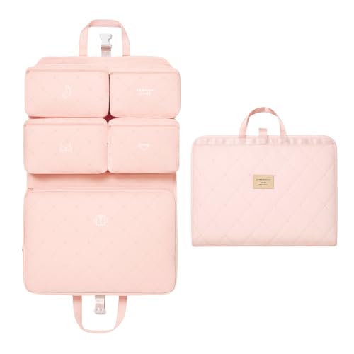 Hanging Packing Cube, Foldable Travel Organizer, Waterproof, Machine Washable, Fits 20