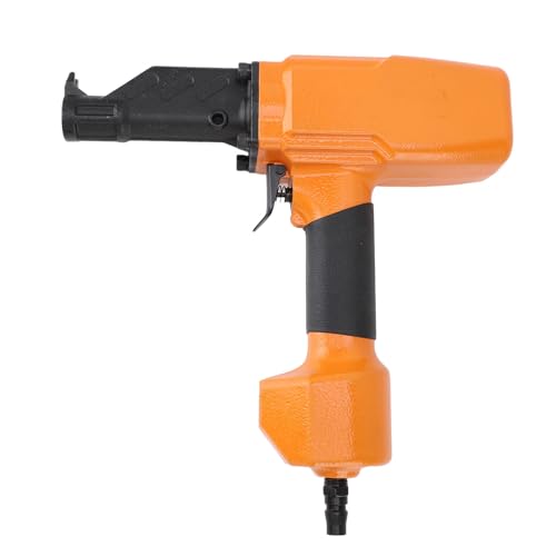 Pneumatic Nail Puller Air Nail Puller High Strength Iron Muzzle Nail Puller Lightweight Aluminum Alloy Pneumatic Nail Remover Rubberized Grip Pneumatic Denailer Tool for