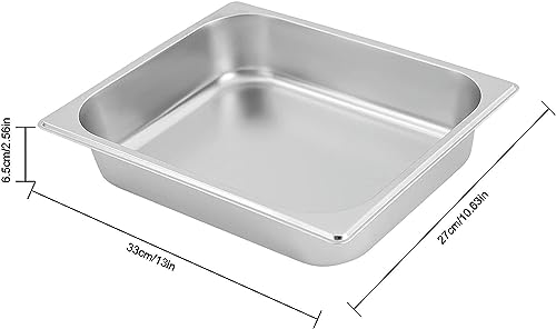 Chauffe-Plats de Restauration 9L Chafing Dish Grand Format Inox