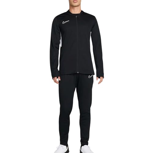 Nike Men's Black/White/White Athletic Tracksuit, Size X-Large