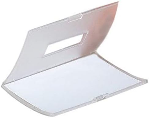 Durable Click Fold 821219 Name Badge 75 x 40 mm PP with Magnet Pack of 10
