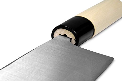 Image of Seki Japan TSUBAZO Japanese Sushi Chef Knife, Stainless Steel Sashimi Deba Knife, Shiraki Handle, 150 mm (5.9 in)