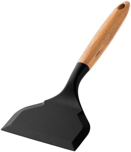 Amazon フライ返し ターナー シリコン 2個セット 耐熱 玉子焼き 卵焼き用フライパン 木製ハンドル付き キッチンツール 軽量