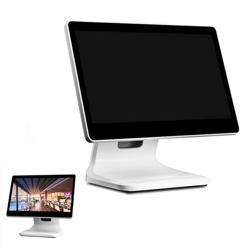 Image of 15.6 Inch Large Screen Cash Register, Small Business Pos, 4g+64g Touch Screen Cash Register, Multi Angle Adjustable Main Screen, Suitable for Convenience Stores, Restaurants Etc.