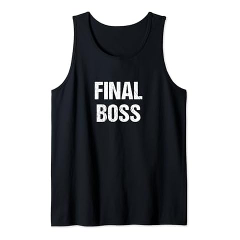 Final Boss Tank Top Cover