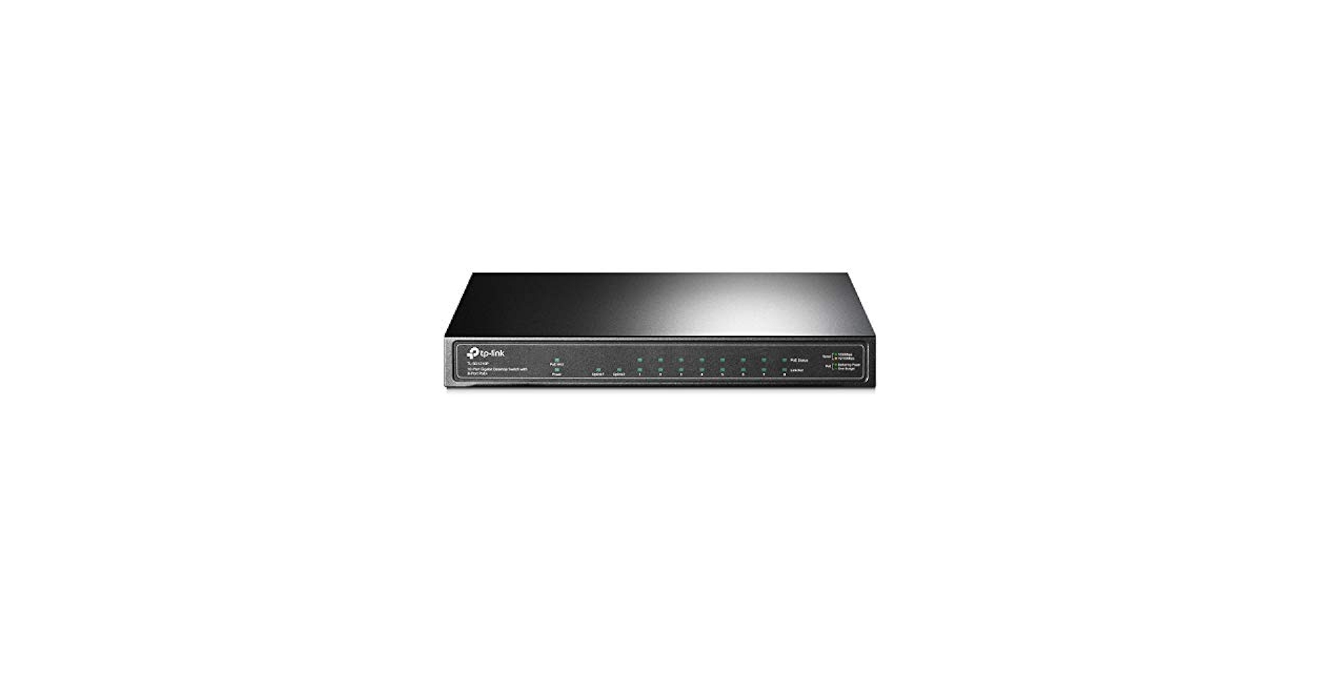 ルーター・ネットワーク機器 TP-Link 10-Port PoE Switch TL-SG1210P TP-Link TL-SG1210P 10 Port Gigabit Desktop Switch with 8