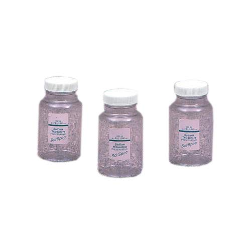 C57006 Coliform Bottle with Tablet, 150 mL, White (Pack of 100)