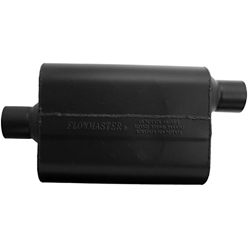Flowmaster 942547 Super 44 Muffler - 2.50 Center In / 2.50 Offset Out - Aggressive Sound #TOP3