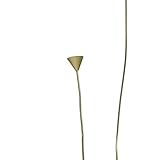 pallucco letti  Papiro LED lampada a stelo Design perlgold/glänzend/H220cm/Ø15,5cm/3000K/1600lm/mit