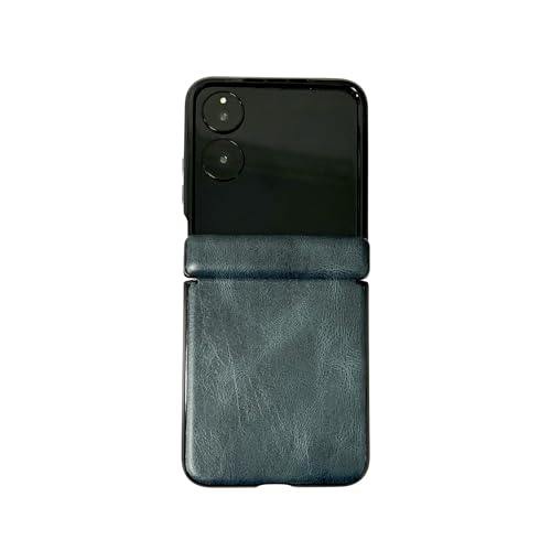 Étui en cuir Xiaomi Mix Flip coque fine avec charnière magnétique chic bleu