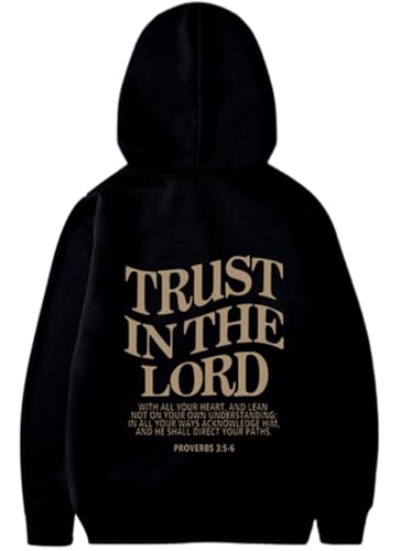TRUST IN THE LORD Hoodie Christian Faith Religious God Tops Man Woman Pullover Sweatshirt Y2K Longsleeve - Image 4
