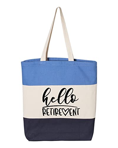 Hello Retirement Gift Tote Bag for Women - Happy Retire Party Bag miniatura 1