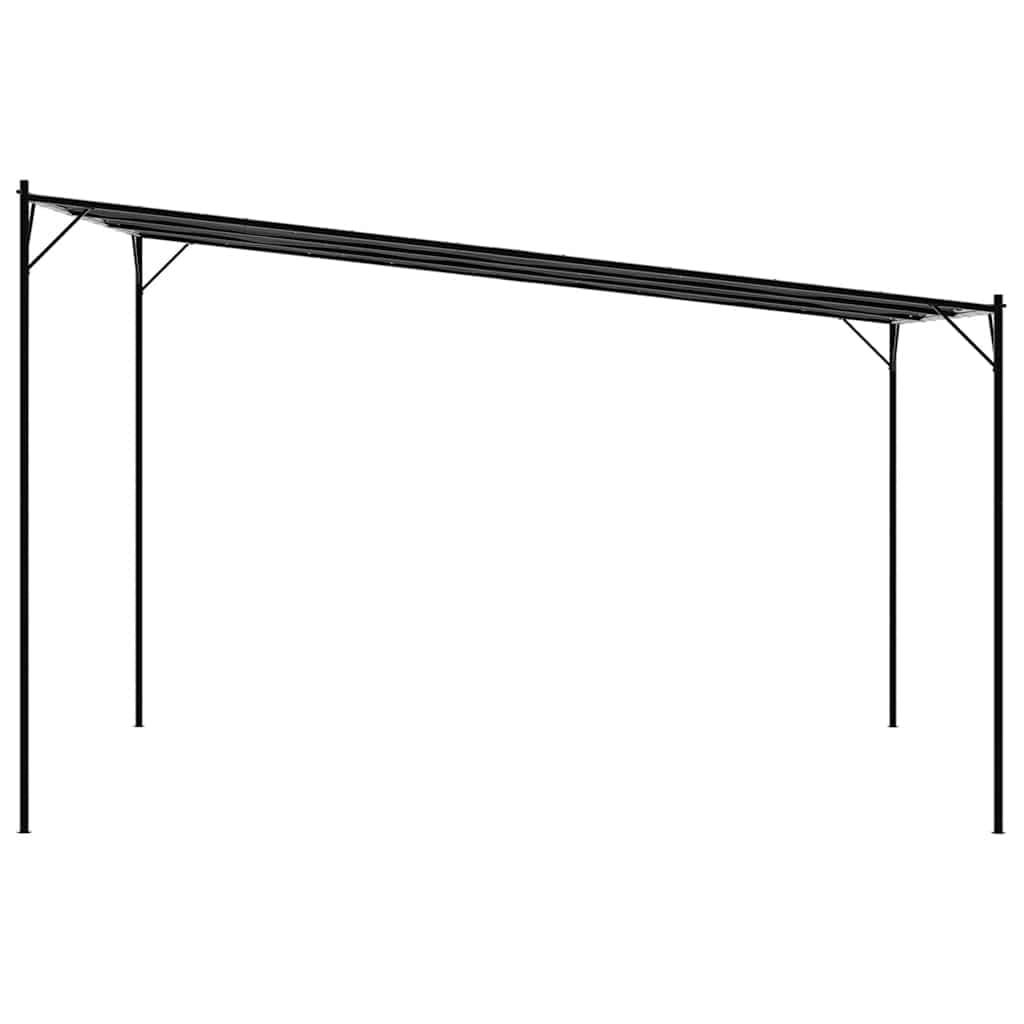 vidaXL Altana, antracytowa, 4x4 m, 180 g/m², tkanina i stal