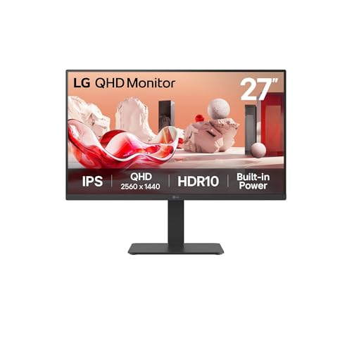 LG 27BA54QB-B.AEU 68,6 cm (27") 2K 16:9 IPS Monitor HDMI/DP/USB LS 75Hz [Energieklasse D] (27BA54QB-B.AEU)