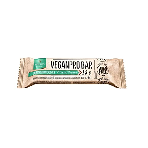 Vegan Pro Bar (40G) - Amendoim Crocante - Nutrify