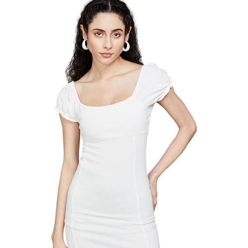 Ginger by Lifestyle Women Polyester Regular Fit Solid Dress Ginger by Lifestyle Women Polyester Regular Fit Solid Dress