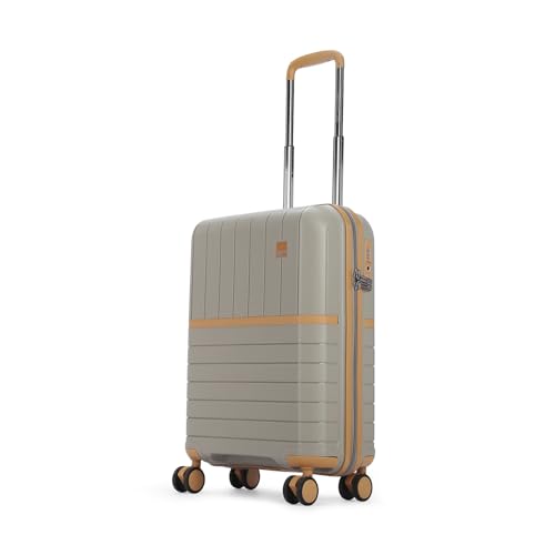 Image of VIP Classic Cabin-56 cm Small 8 Wheels Trolley Bag | Hard Luggage for Travel | 5 Years International Warranty (Grey)
