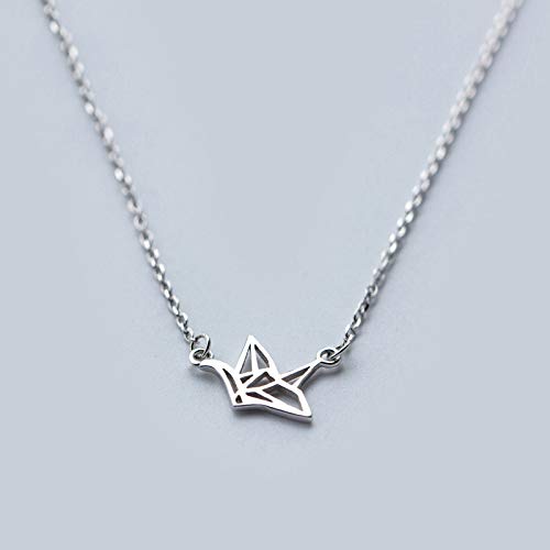 Collier oiseau en argent pour briller lors de vos soirées de fête