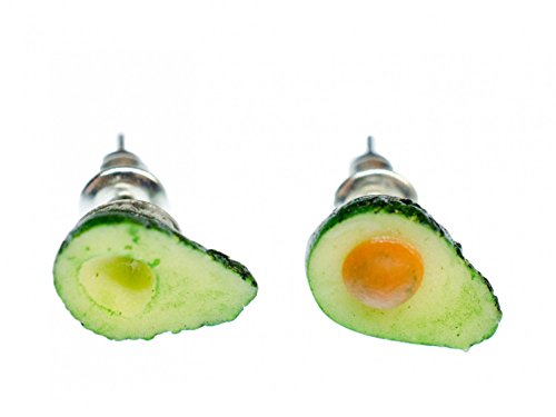 Boucles d'oreilles d'avocat Miniblings en mini fruits pour passionnés de food