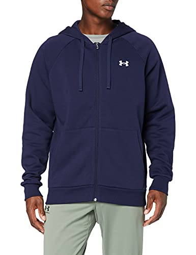 Sweatshirt pour homme Under Armour UA Rival Cotton Fz parfait pour le running en ville