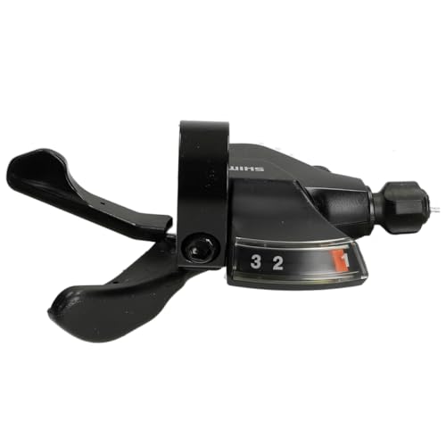 SHIMANO Unisex – Erwachsene SL-M315 Schalthebel, schwarz, 3-Fach
