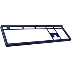 1 of HyperX Alloy Rise Top Plate – Alloy Rise Keyboard Compatible, Multiple Colors, Toolless Installation, Durable Aluminum, Navy