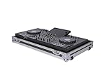 Headliner Low Profile Flight Case with Wheels Compatible with AlphaTheta XDJ-AZ All-in-One DJ System; Compact, Custom Fit DJ Controller Case, Rugged Design - Ideal for DJs On the Road